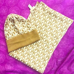 Michael Kors hat and scarf
